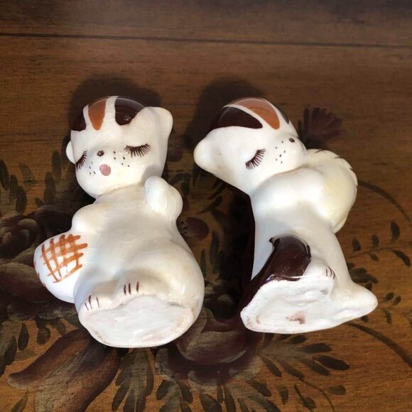 California pottery - deLee Art  ceramic chipmunk figural planter pair - Picture 8 of 9
